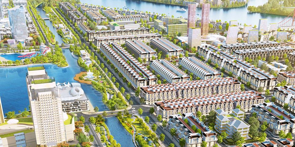 Vị trí phân khu Sunlake trong Vạn Phúc City