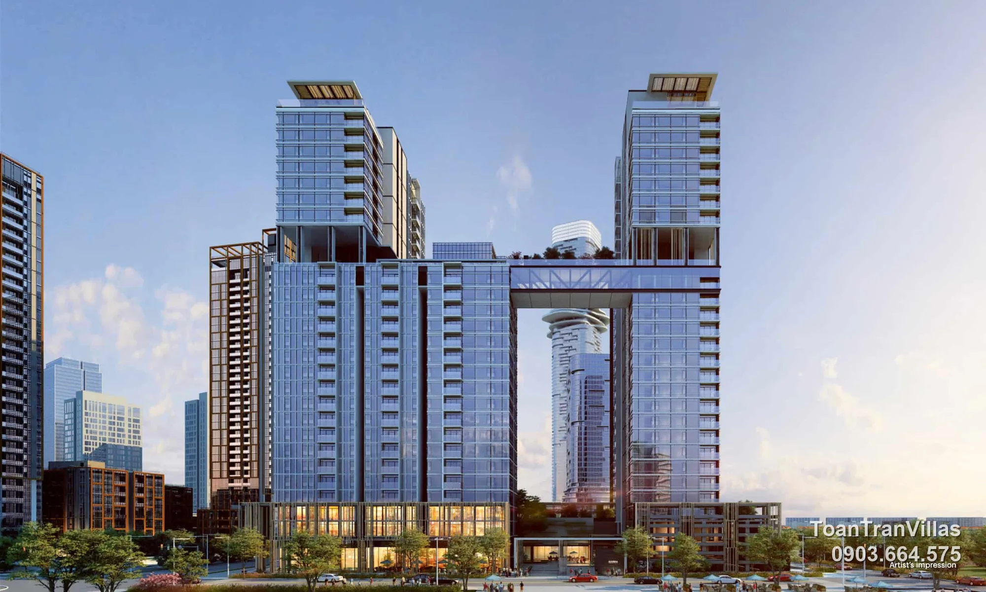 Hai tháp Narra Residences, Empire City