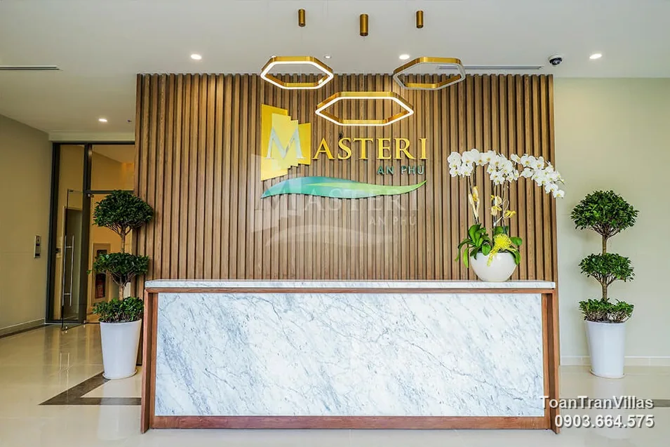 Sảnh đón Masteri An Phú
