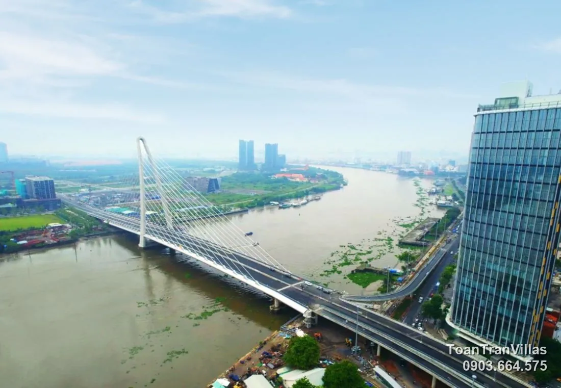 Cầu Ba Son và The Metropole Thủ Thiêm