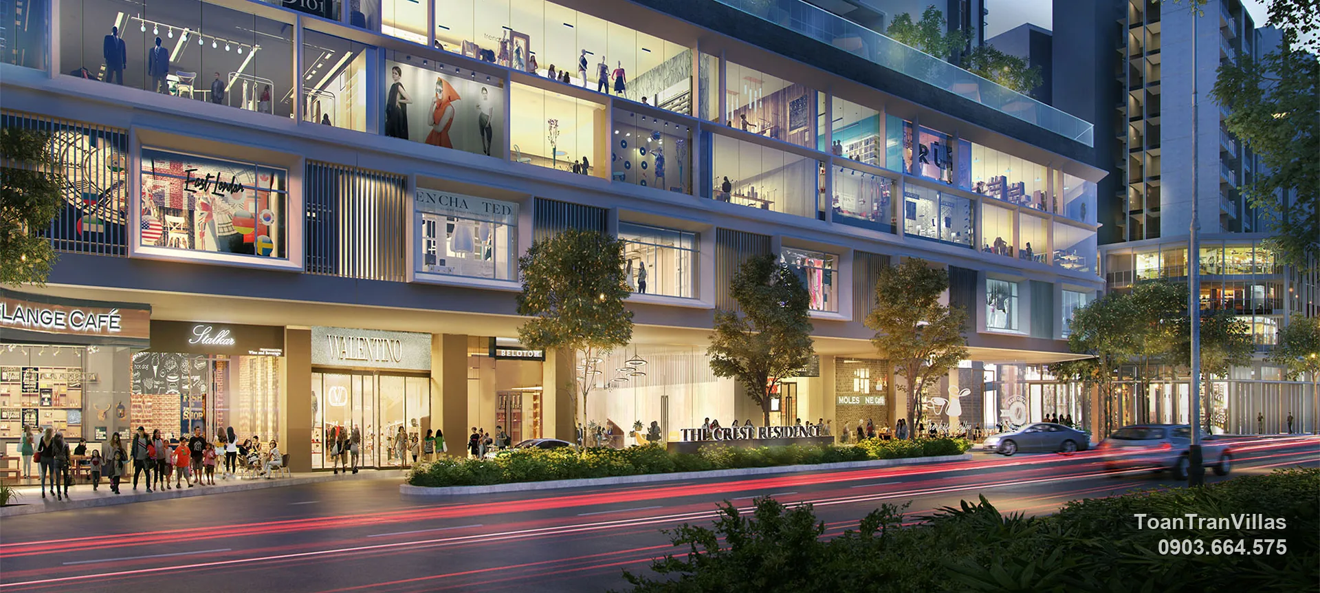 Khối đế thương mại The Metropole