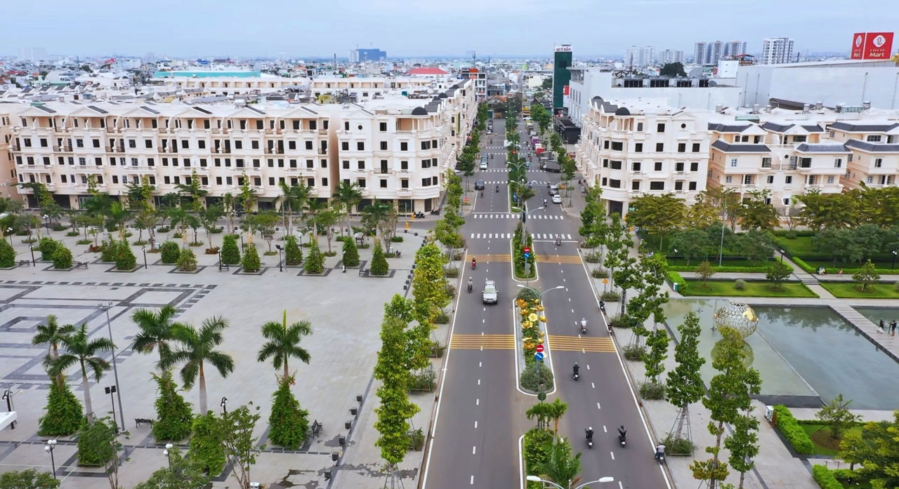 Không gian công viên tại Cityland Park Hills