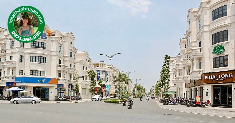 Dãy shophouse Cityland Park Hills