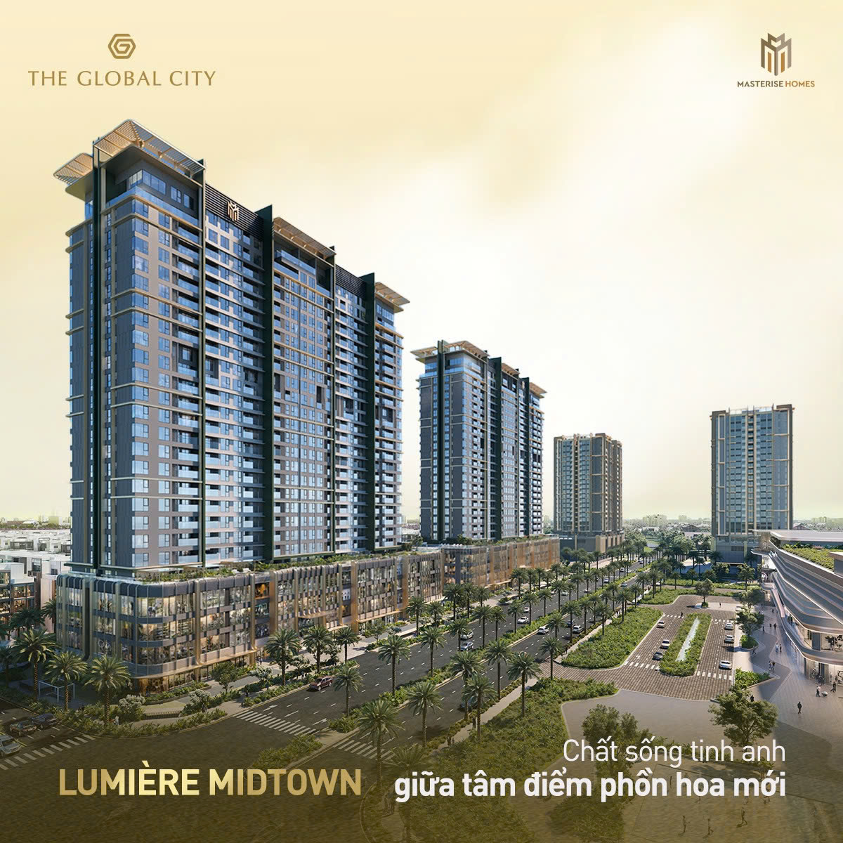 Phối cảnh Lumière Midtown