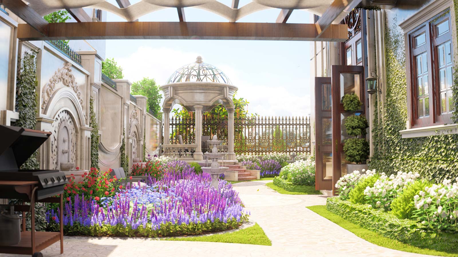 Dinh thự Jardin mặt sông Sài Gòn