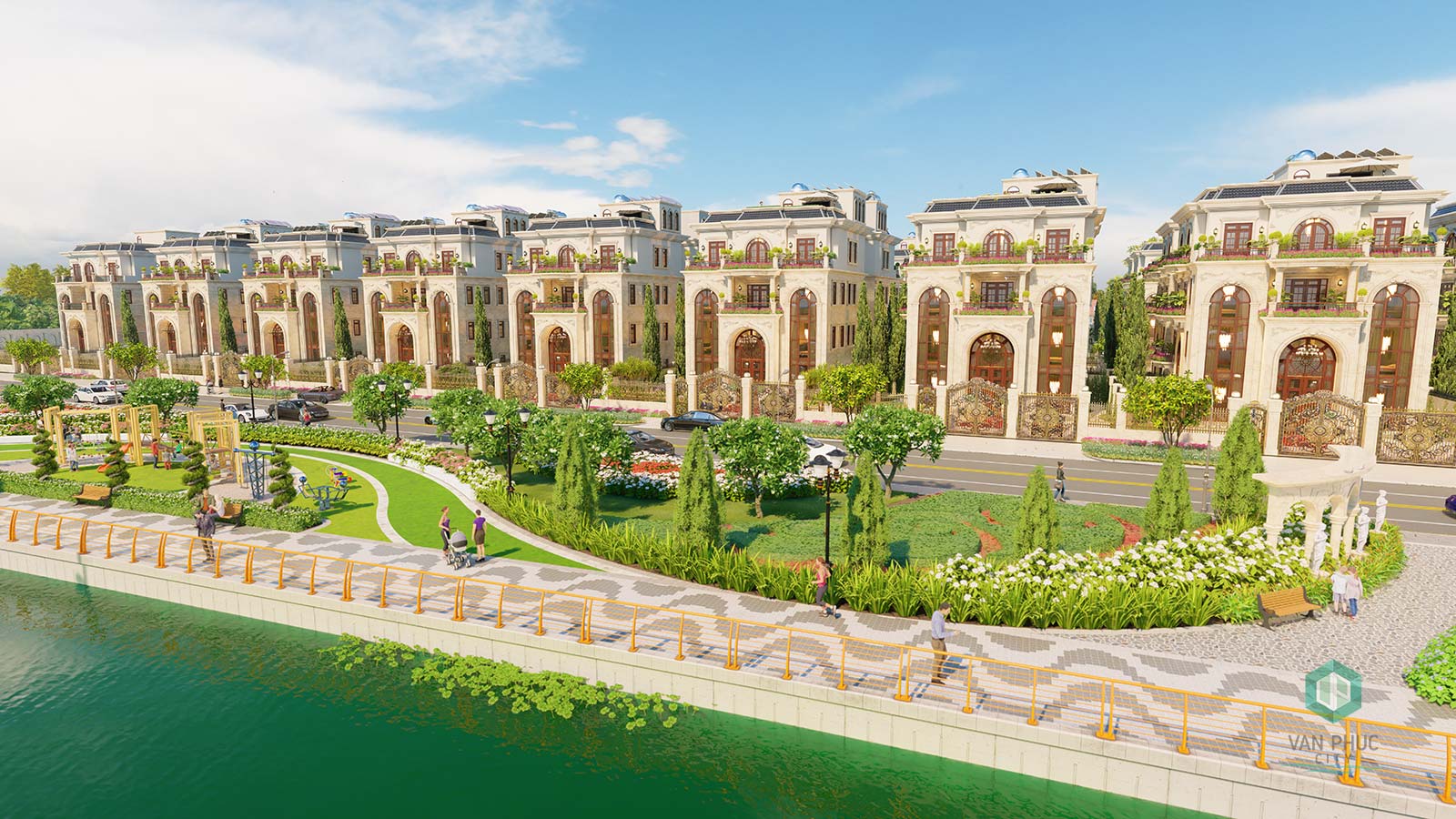 Biệt thự Jardin Villas ven sông Sài Gòn