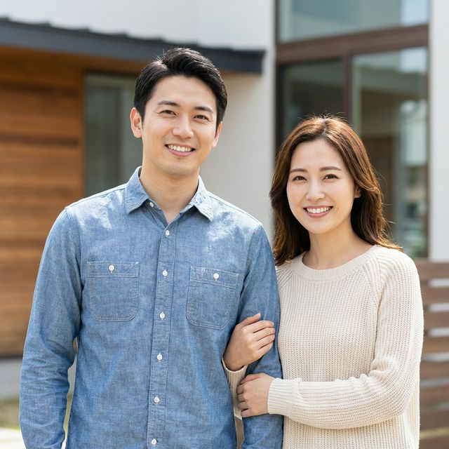Vợ chồng anh Đức và chị Linh