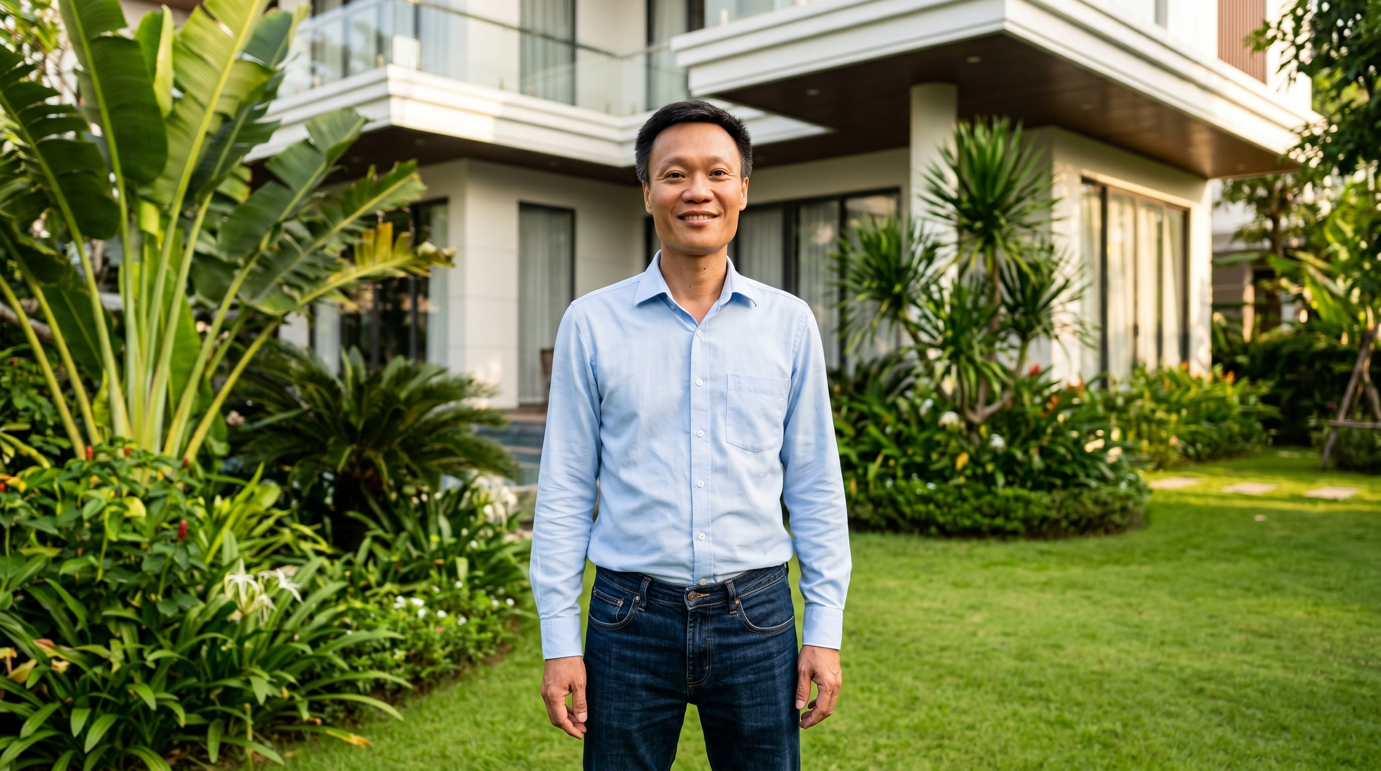 Trần Toàn tại khu đô thị ven sông Thủ Đức