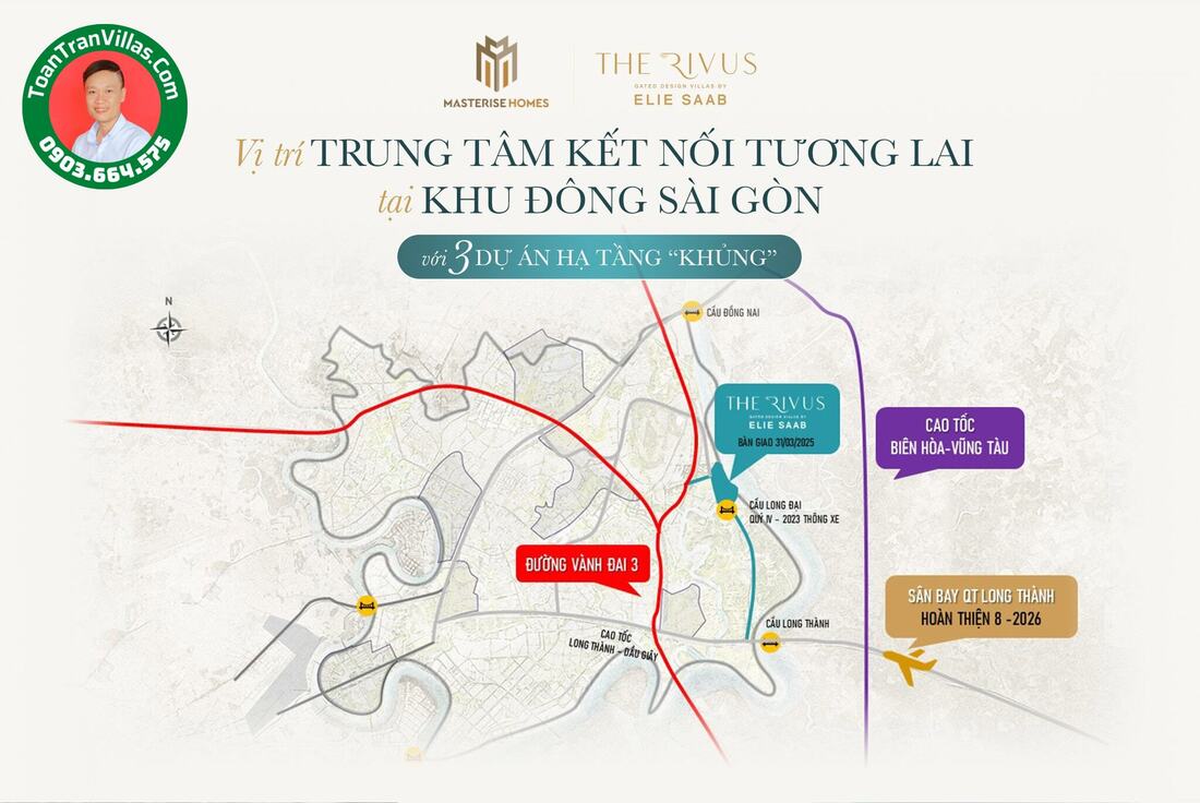 Sơ đồ vị trí The Rivus trong Vinhomes Grand Park