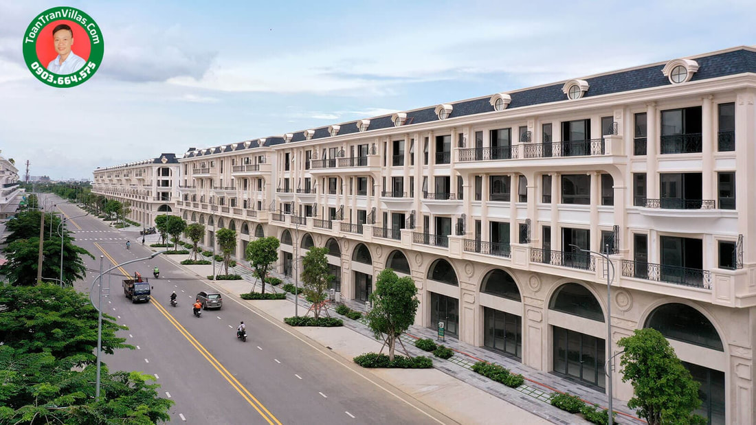 Dãy phố thương mại Royal tại Vạn Phúc City