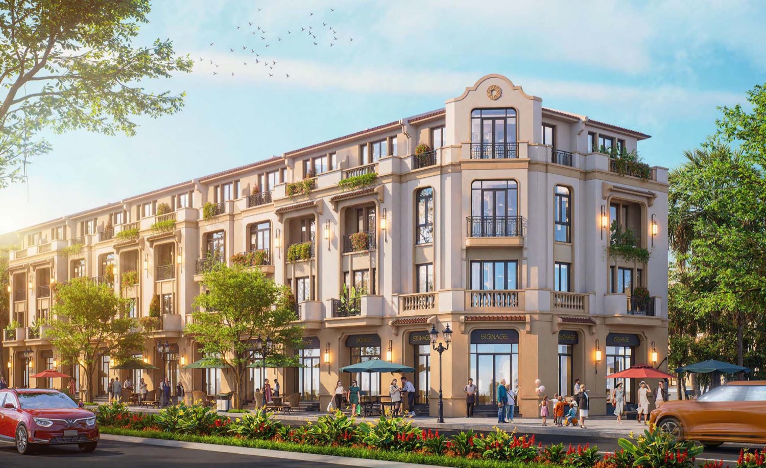 Shophouse góc phân khu Vịnh Tiên Vinhomes Cần Giờ