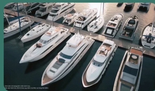 Cảng tàu quốc tế 5 sao Landmark Harbour tại phân khu Mũi Danh Vọng Vinhomes Cần Giờ