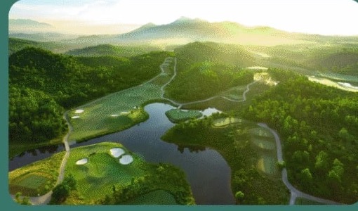 Bộ đôi sân golf 18 lỗ · 155 ha tại phân khu Vịnh Tiên Vinhomes Cần Giờ