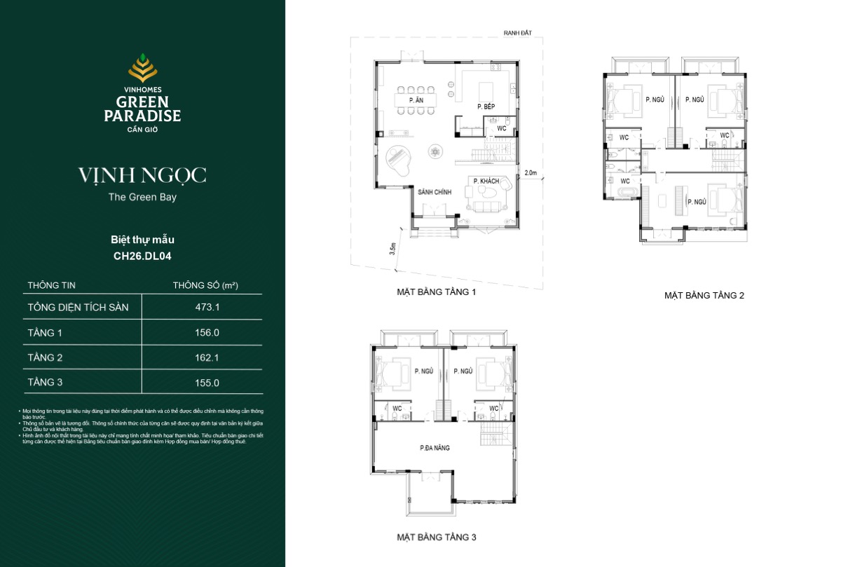 Biệt thự mẫu · bản 1 phân khu Vịnh Ngọc Vinhomes Cần Giờ