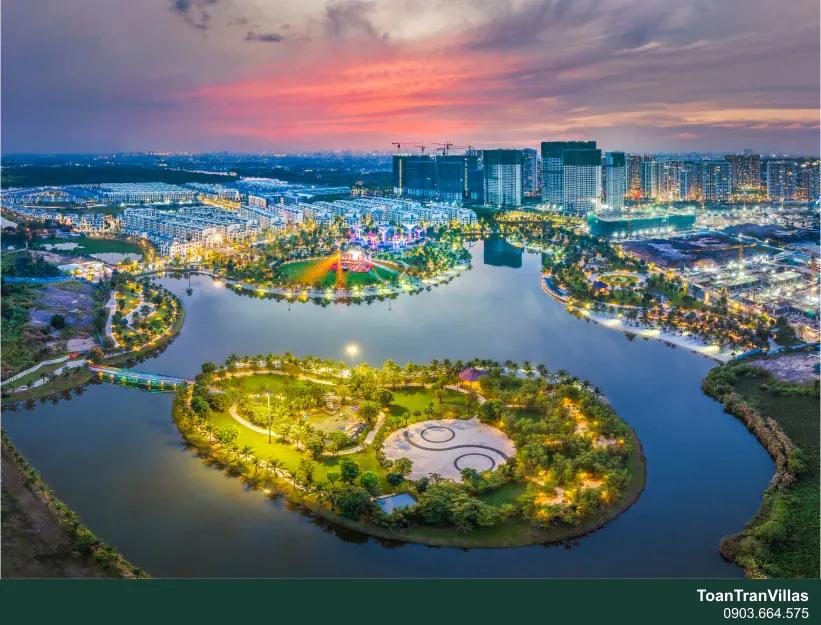 Công viên trung tâm 36 ha Vinhomes Grand Park
