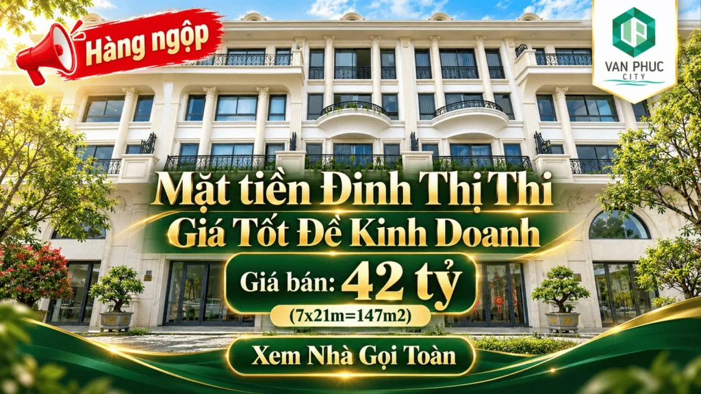 Nhà phố · 136.5 m² · Đông Nam Vạn Phúc
