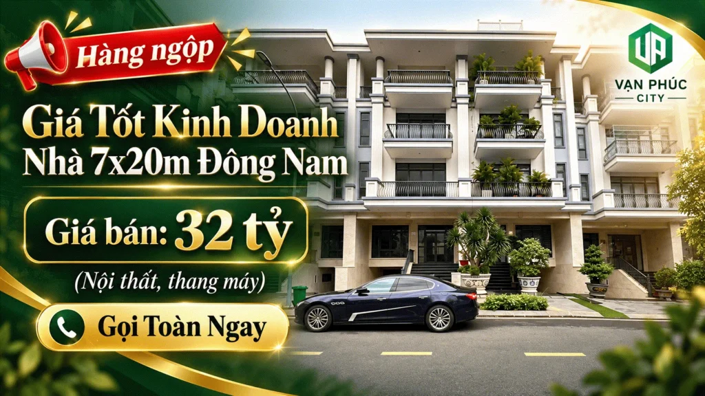 Nhà phố · 147 m² · Đông Nam Vạn Phúc