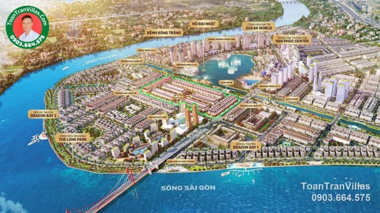Vạn Phúc City giá bao nhiêu: mỗi tầm tiền từ 16 tới 105 tỷ chọn được phân khu nào